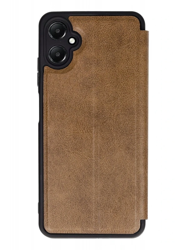 Newface Samsung Galaxy A05 Kılıf Flip Cover - Taba