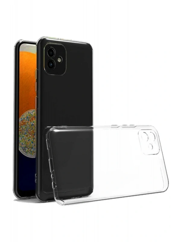 Newface Samsung Galaxy A05 Kılıf Lüx Şeffaf Silikon