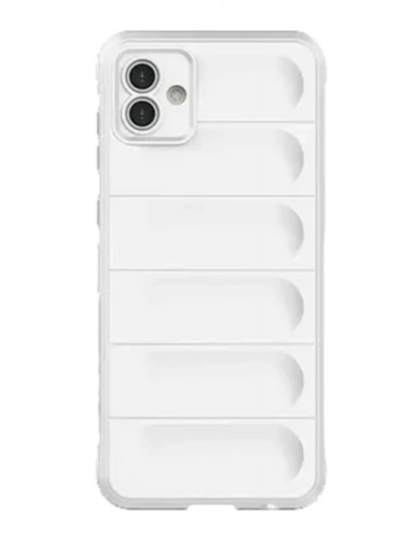 Newface Samsung Galaxy A05 Kılıf Optimum Silikon - Krem