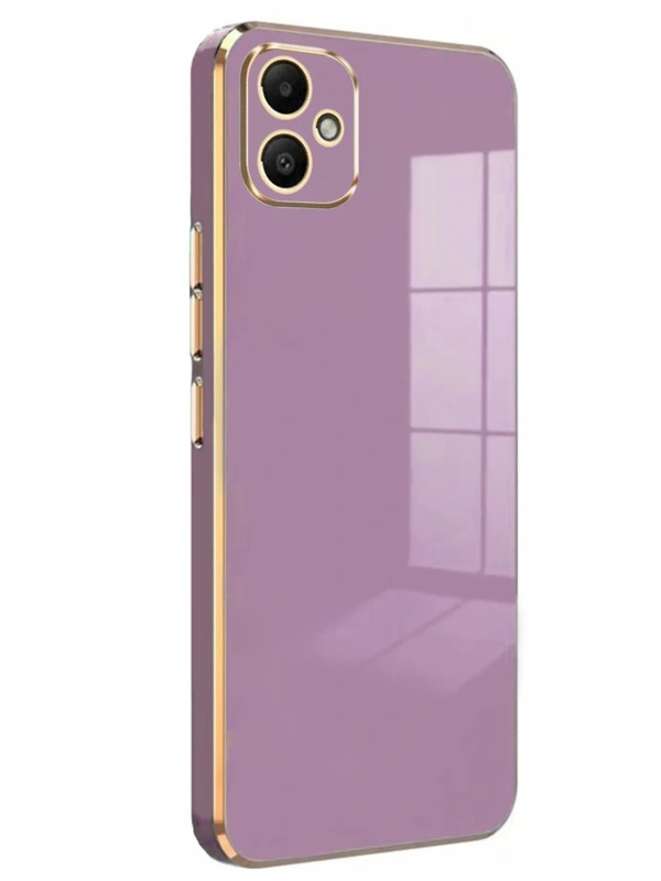 Newface Samsung Galaxy A05 Kılıf Volet Silikon - Mor