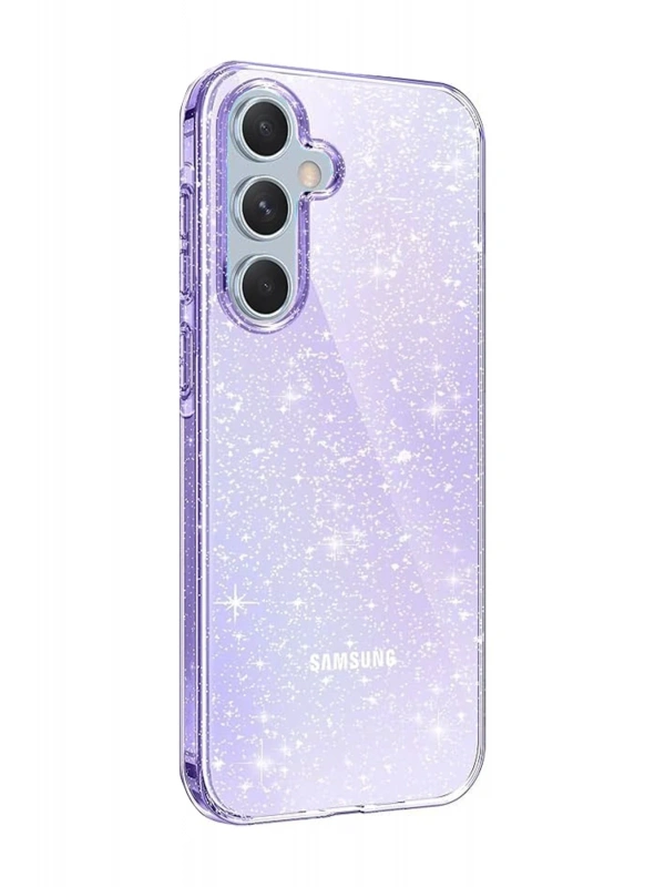 Newface Samsung Galaxy A05S Kılıf Glow Kapak - Mor