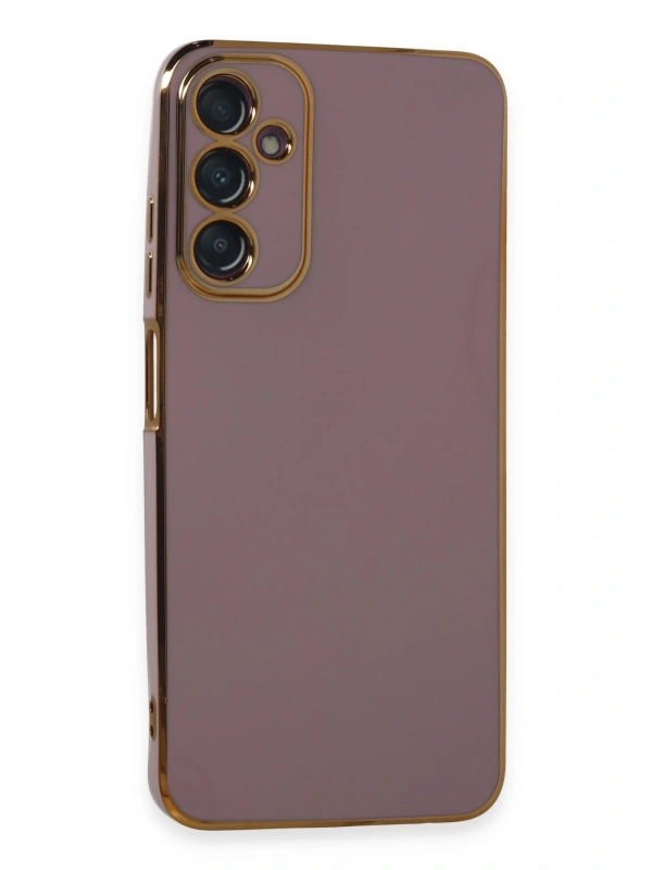 Newface Samsung Galaxy A05S Kılıf Volet Silikon - Mor