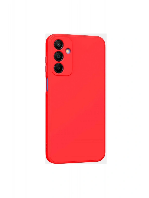 Newface Samsung Galaxy A25 5G Kılıf First Silikon - Kırmızı