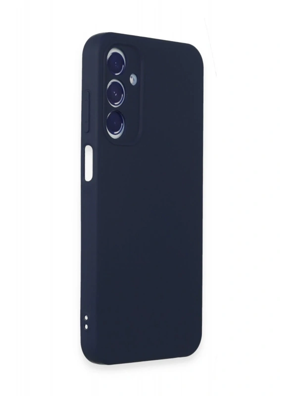 Newface Samsung Galaxy A35 5G Kılıf First Silikon - Lacivert