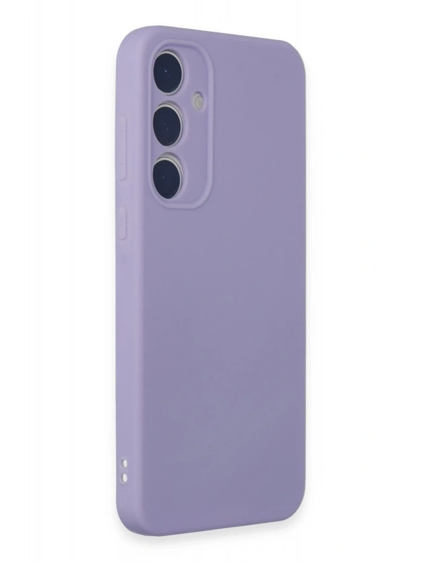 Newface Samsung Galaxy A35 5G Kılıf First Silikon - Lila