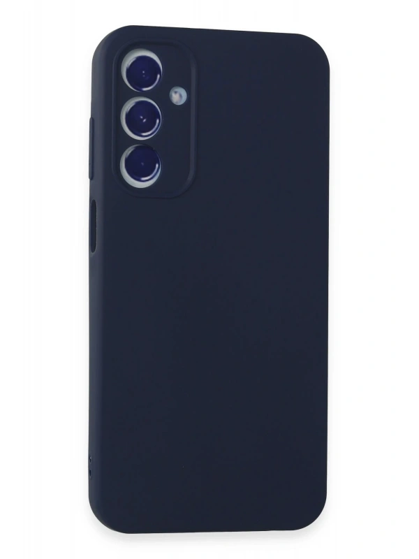 Newface Samsung Galaxy A55 5G Kılıf First Silikon - Lacivert