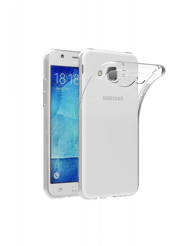 Newface Samsung Galaxy J7 Kılıf Lüx Şeffaf Silikon