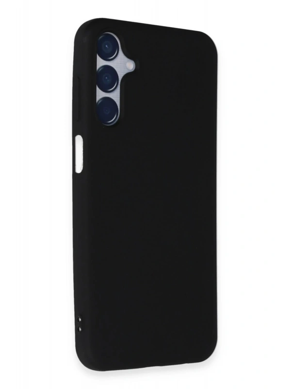 Newface Samsung Galaxy M15 Kılıf First Silikon - Siyah