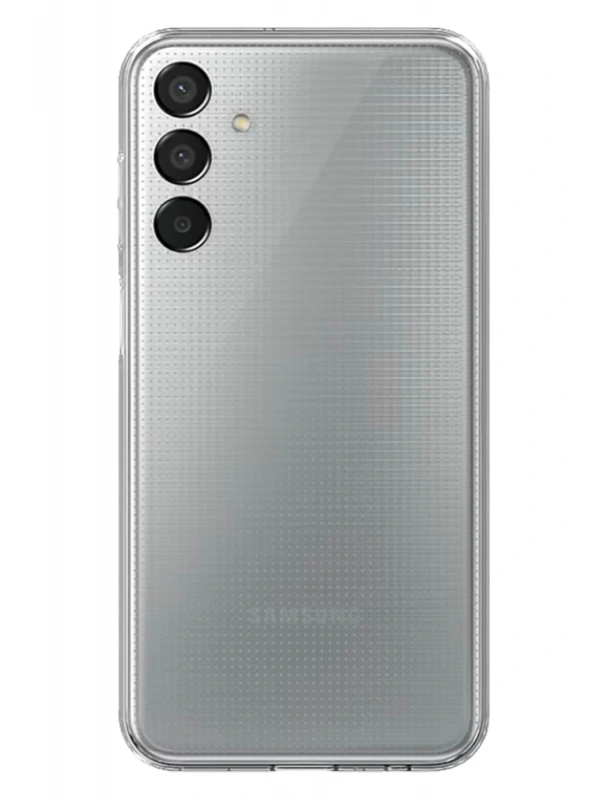 Newface Samsung Galaxy M15 Kılıf Lüx Şeffaf Silikon