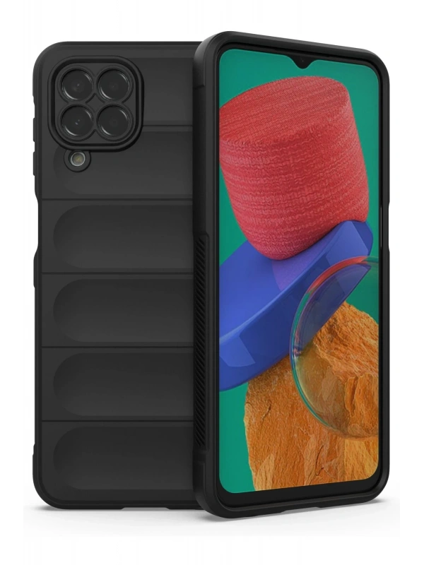 Newface Samsung Galaxy M33 Kılıf Optimum Silikon - Siyah
