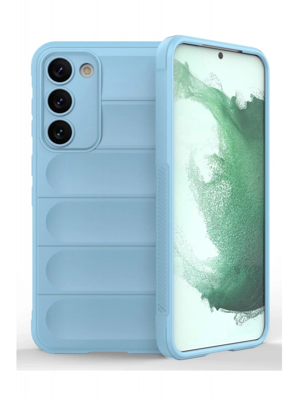 Newface Samsung Galaxy S23 Plus Kılıf Optimum Silikon - Sky Blue