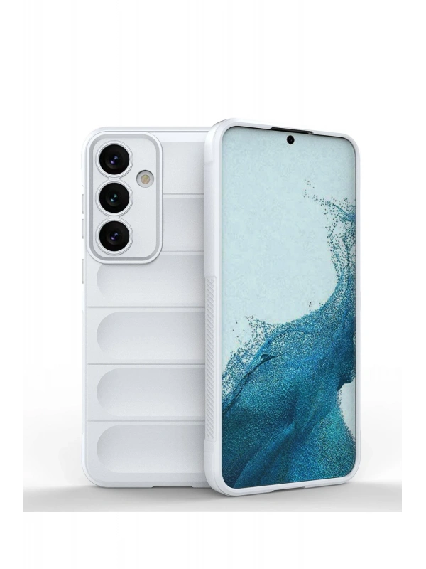 Newface Samsung Galaxy S24 Kılıf Optimum Silikon - Krem