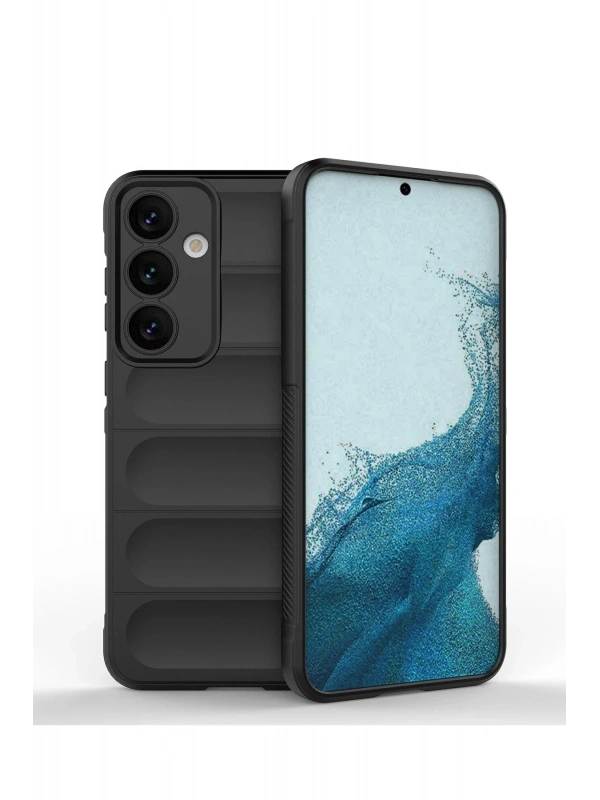 Newface Samsung Galaxy S24 Kılıf Optimum Silikon - Siyah