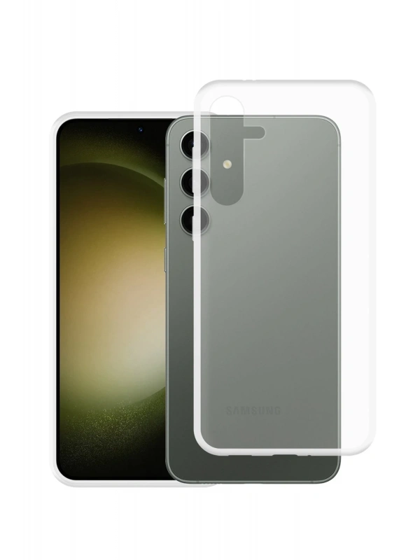 Newface Samsung Galaxy S24 Plus Kılıf Lüx Şeffaf Silikon
