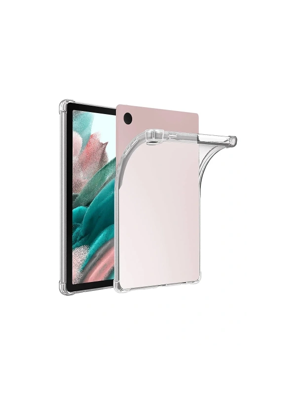 Newface Samsung Galaxy Tab A9 Plus Kılıf Anti Shock Tablet Silikon - Şeffaf