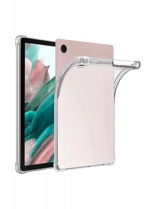 Newface Samsung Galaxy Tab A9 Plus Kılıf Anti Shock Tablet Silikon - Şeffaf