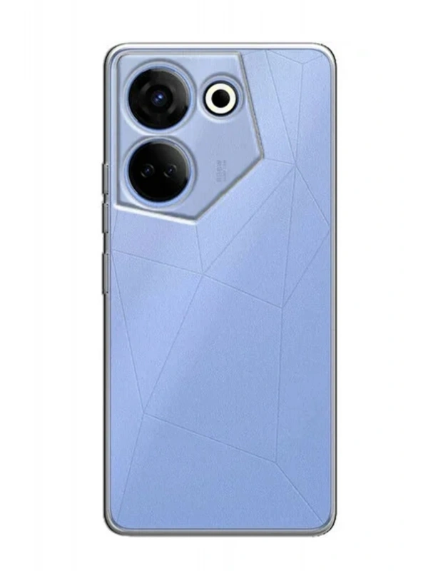 Newface Tecno Camon 20 Pro 5G Kılıf Lüx Şeffaf Silikon