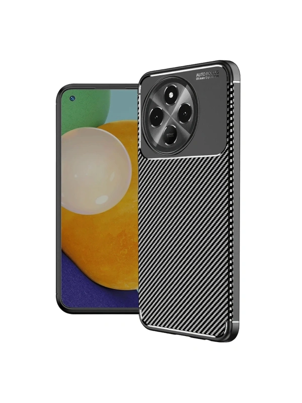 Newface Tecno Spark 30 Pro Kılıf Auto Focus Karbon Kapak