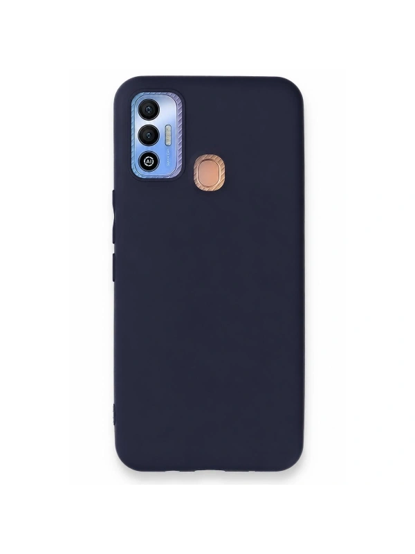KILIFINI SEÇ - Tecno Spark 7T Kılıf First Silikon - Lacivert