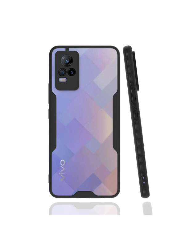 KILIFINI SEÇ - Vivo V21e Kılıf Platin Silikon