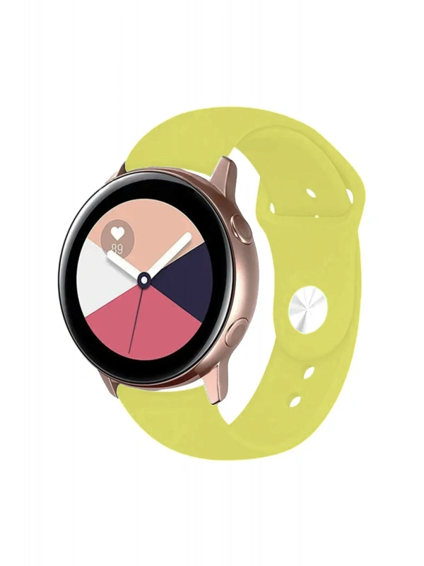Newface Watch 22mm Klasik Kordon - Sarı
