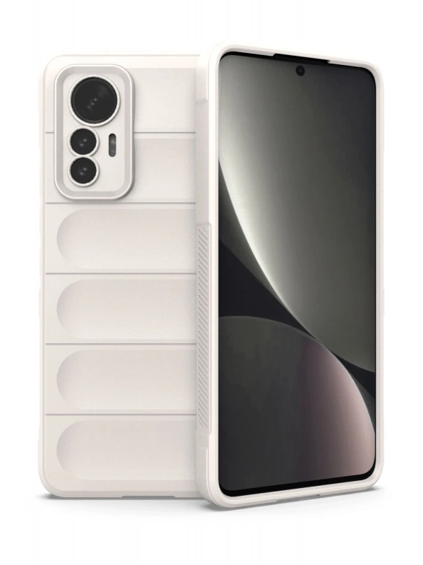 Newface Xiaomi Mi 12 Lite Kılıf Optimum Silikon - Krem