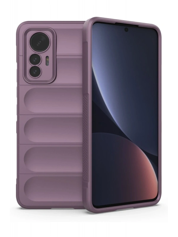 Newface Xiaomi Mi 12 Lite Kılıf Optimum Silikon - Mor