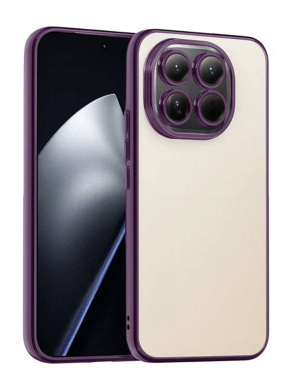 Newface Xiaomi Mi 15 Razer Lensli Silikon - Mor