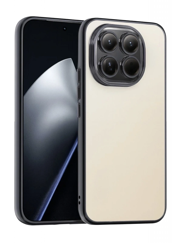 Newface Xiaomi Mi 15 Razer Lensli Silikon - Siyah