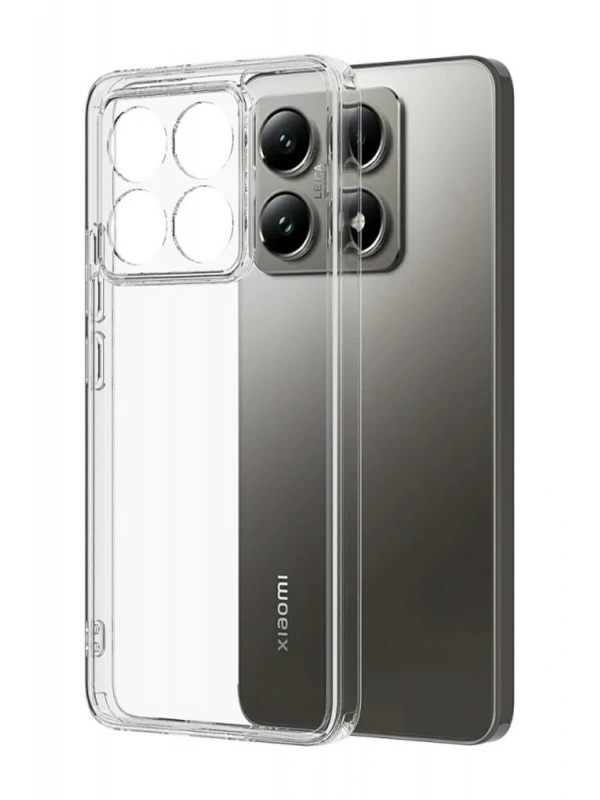 Newface Xiaomi Mi 15T Lüx Şeffaf Silikon - Şeffaf
