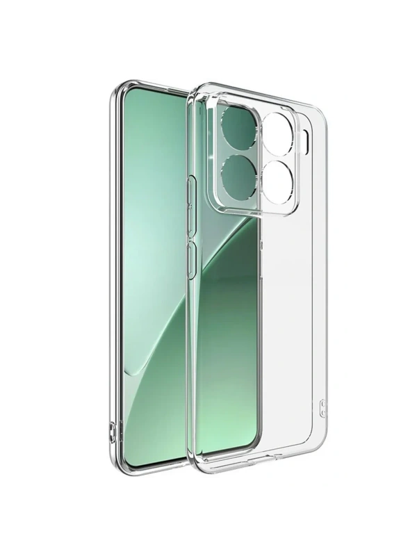 Newface Xiaomi Mi 15T Pro Lüx Şeffaf Silikon - Şeffaf