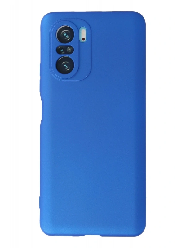 Newface Xiaomi Poco F3 Kılıf First Silikon - Mavi
