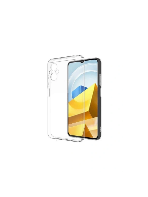 KILIFINI SEÇ - Xiaomi Poco M5 Kılıf Lüx Şeffaf Silikon