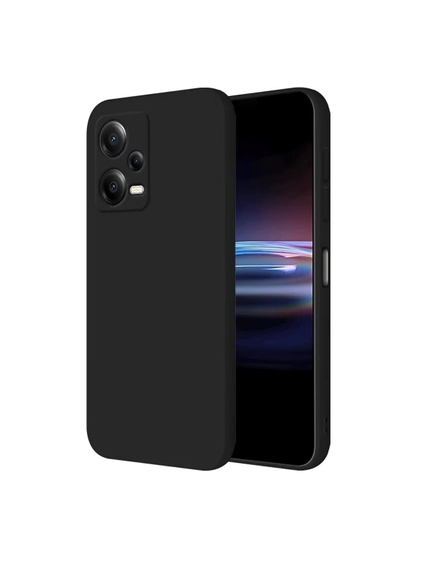 KILIFINI SEÇ - Xiaomi Poco X5 5G Kılıf First Silikon - Siyah