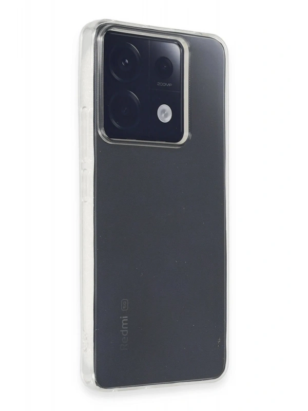 Newface Xiaomi Poco X6 Kılıf Lüx Şeffaf Silikon