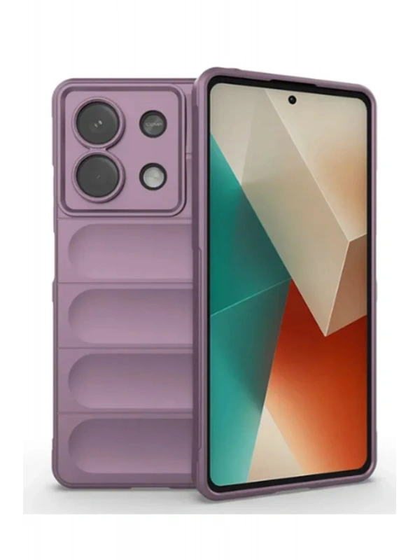 Newface Xiaomi Poco X6 Kılıf Optimum Silikon - Mor