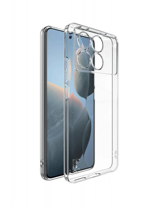 Newface Xiaomi Poco X6 Pro Kılıf Lüx Şeffaf Silikon