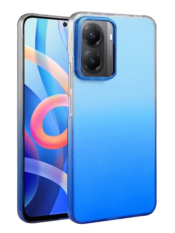 Newface Xiaomi Poco X7 Pro Glossy Kapak - Mavi
