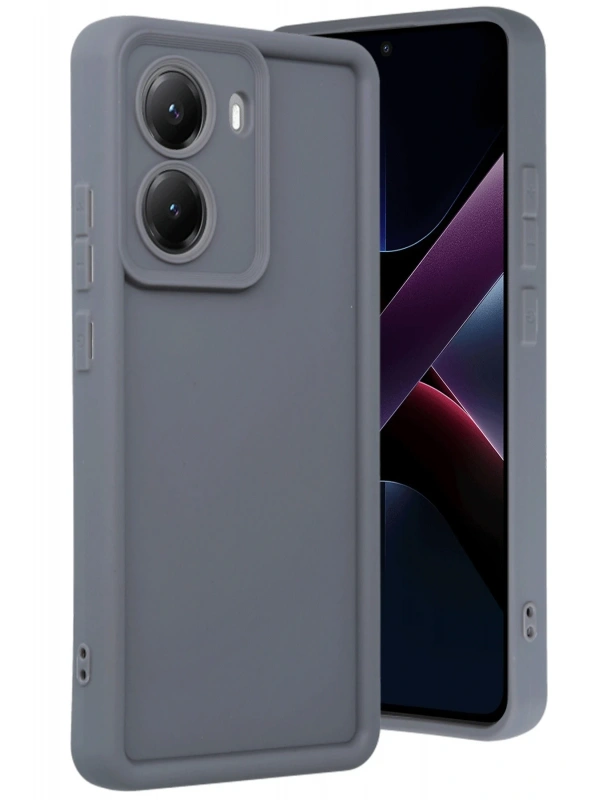 Newface Xiaomi Poco X7 Pro Viera Silikon - Gri