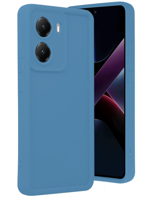 Newface Xiaomi Poco X7 Pro Viera Silikon - Mavi