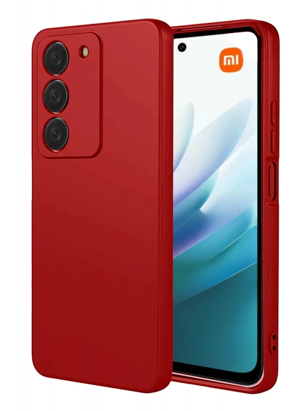 Newface Xiaomi Redmi 15 4G First Silikon - Kırmızı