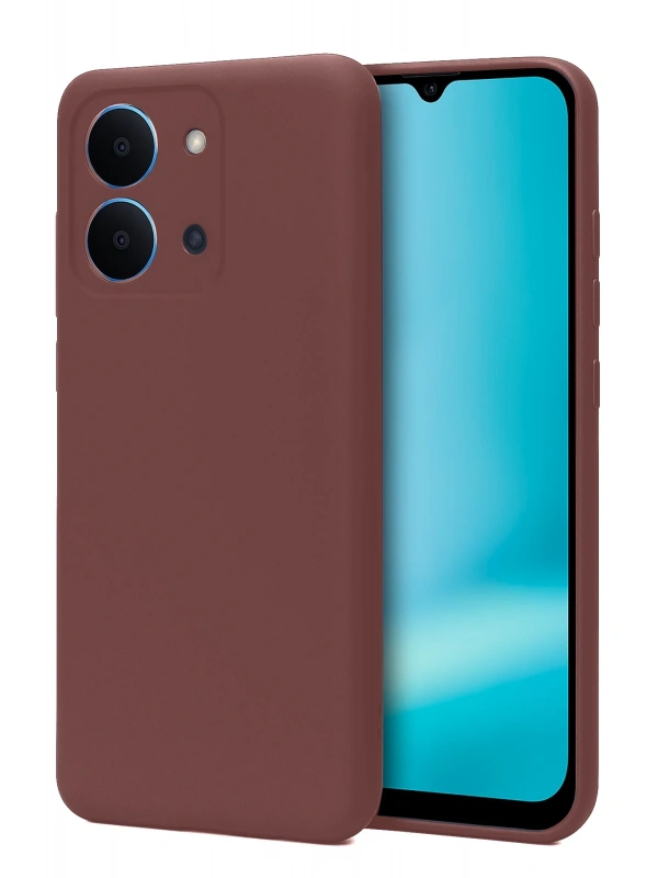 Newface Xiaomi Redmi 15C 4G First Silikon - Bordo