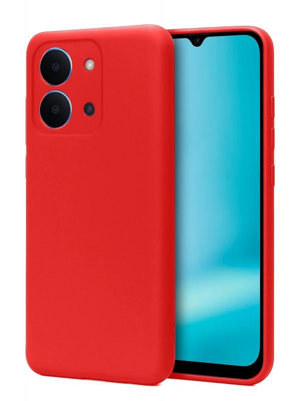 Newface Xiaomi Redmi 15C 4G First Silikon - Kırmızı