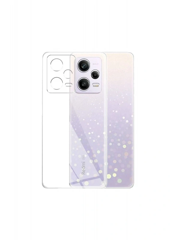 Newface Xiaomi Redmi Note 12 5G Kılıf Lüx Şeffaf Silikon