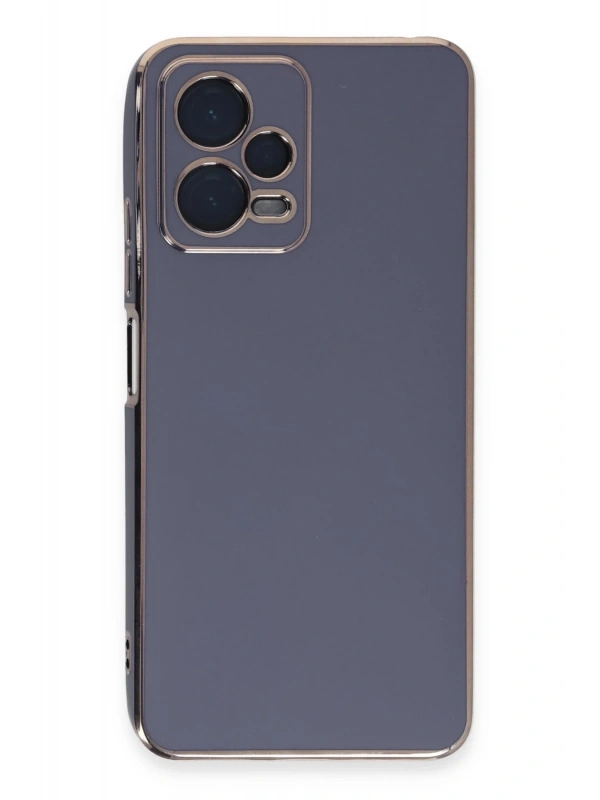 Newface Xiaomi Redmi Note 12 Pro Plus Kılıf Volet Silikon - Mavi