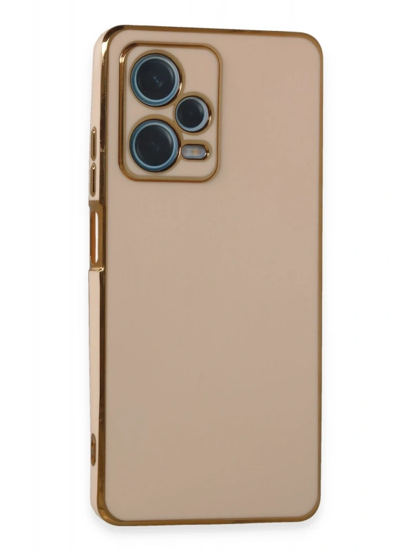 Newface Xiaomi Redmi Note 12 Pro Plus Kılıf Volet Silikon - Pembe