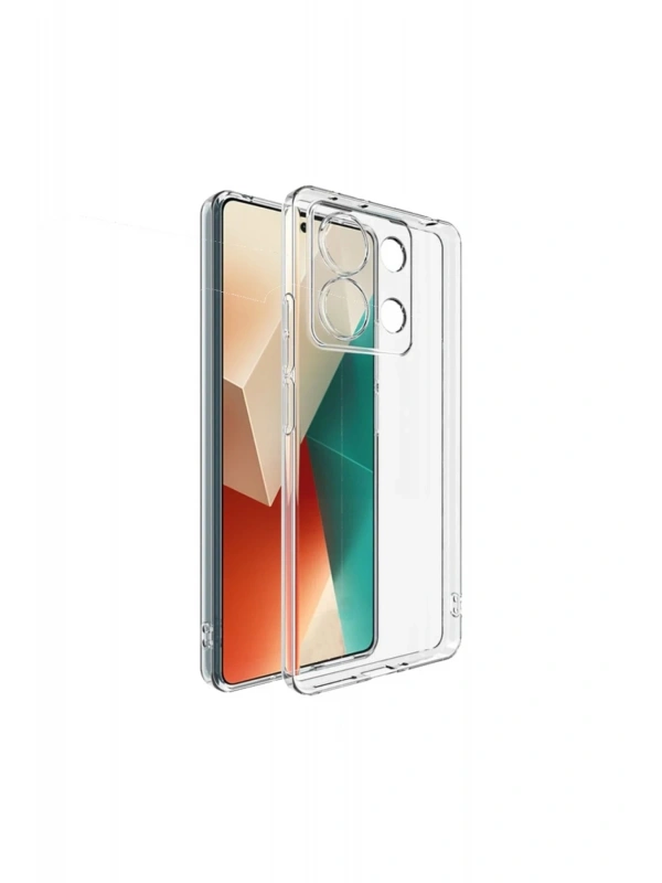 Newface Xiaomi Redmi Note 13 4G Kılıf Lüx Şeffaf Silikon