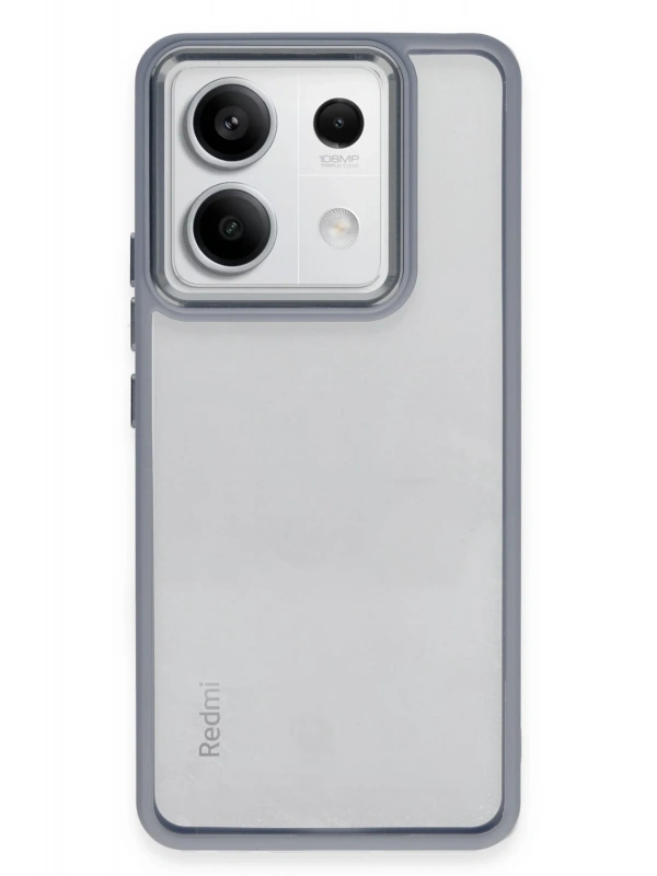 Newface Xiaomi Redmi Note 13 4G Kılıf Power Silikon - Sierra Blue