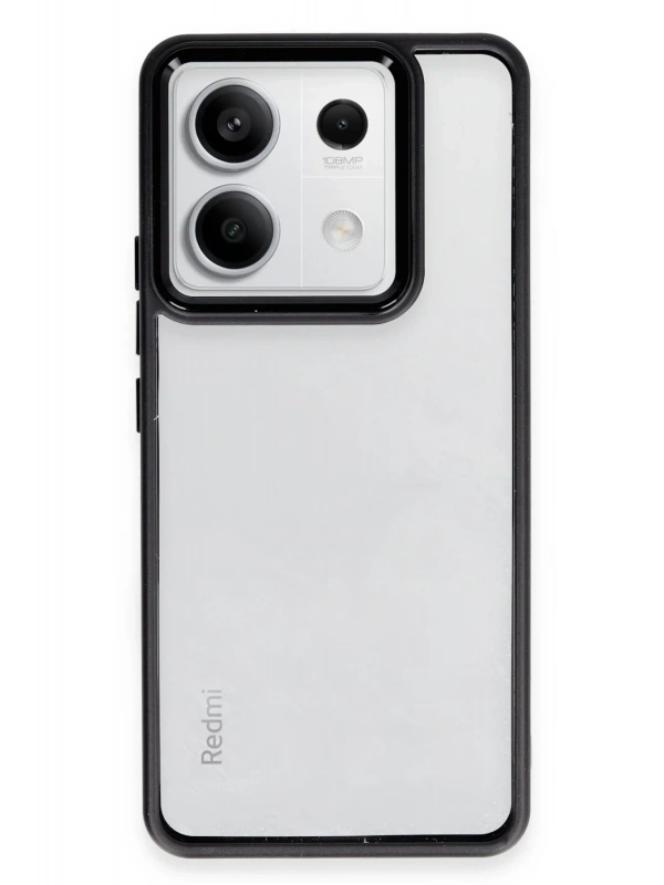 Newface Xiaomi Redmi Note 13 4G Kılıf Power Silikon - Siyah