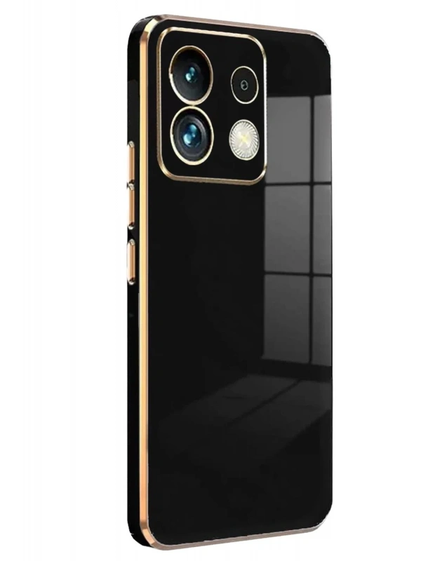 Newface Xiaomi Redmi Note 13 4G Kılıf Volet Silikon - Siyah